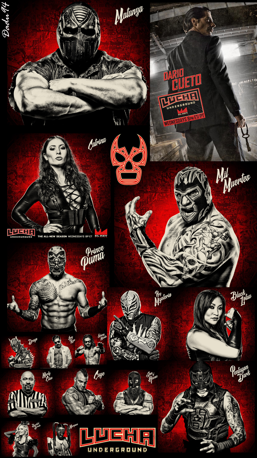 Lucha Underground Wallpaper - Roster Collage by Dadu94 on DeviantArt Lucha Underground Wallpaper - Roster Collage by Dadu94 on DeviantArt