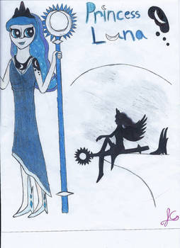 Humanized Princess Luna