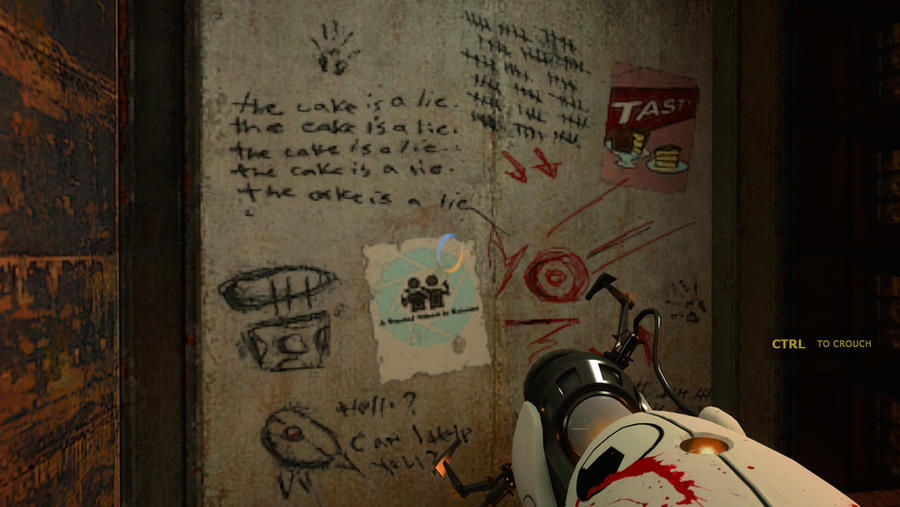 Portal Rattman Drawing Portal Ratman wall 1 by salomandr on DeviantArt