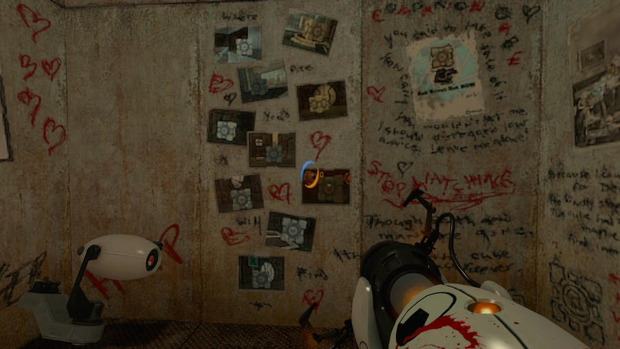 Portal Rattman Drawing Portal Ratman wall 3 by salomandr on DeviantArt