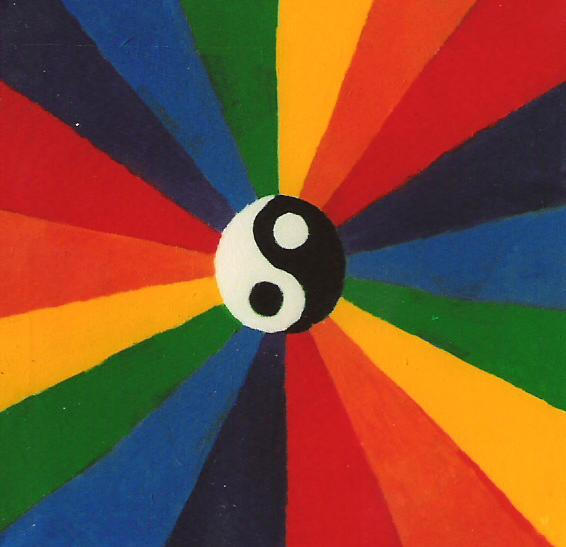 Yin Yang Rainbow By Vesapeltonen On Deviantart