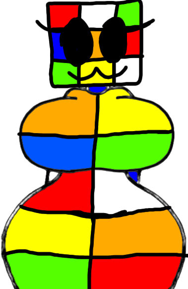 Woman Cube Ruby (Rubik's Cube Woman) by tshiikbs777 on DeviantArt