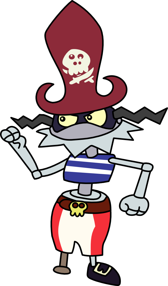 Admiral Razorbeard (Vector) by MSlash67-Production on DeviantArt