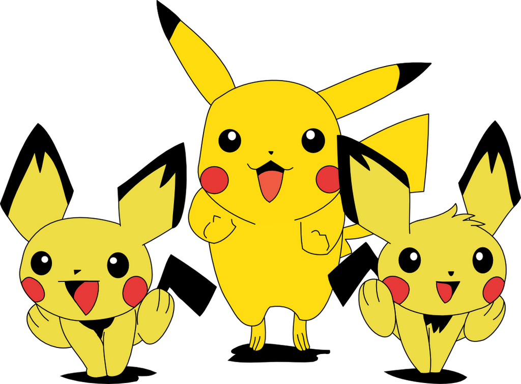 Pichachu Member Pikachu and Pichu Bros by MSlash67-Production on DeviantArt