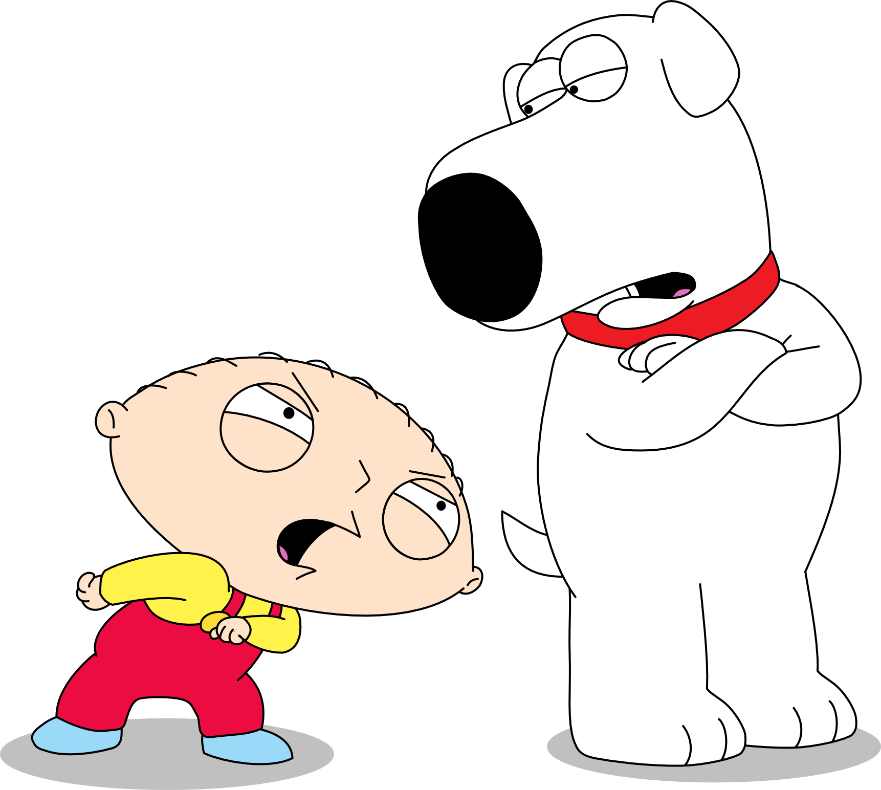 Brian Deviantart Fight Stewie Said Victory Shall Be Mine to Brian by MSlash67-Production on ...