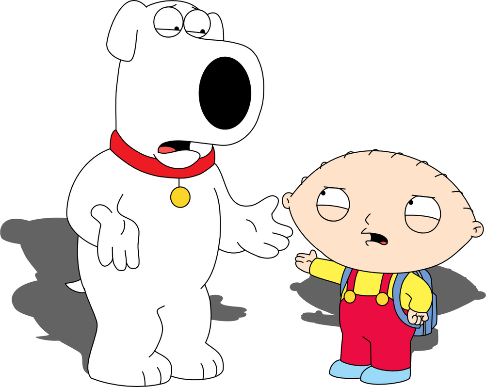 Brian Griffin and Stewie Griffin by Mighty355 on DeviantArt