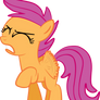 Scootaloo Tries to Fly Hard