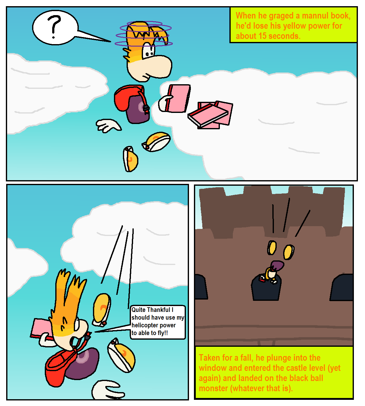 Jump and Loop Rayman Short Comic #01 Page 5