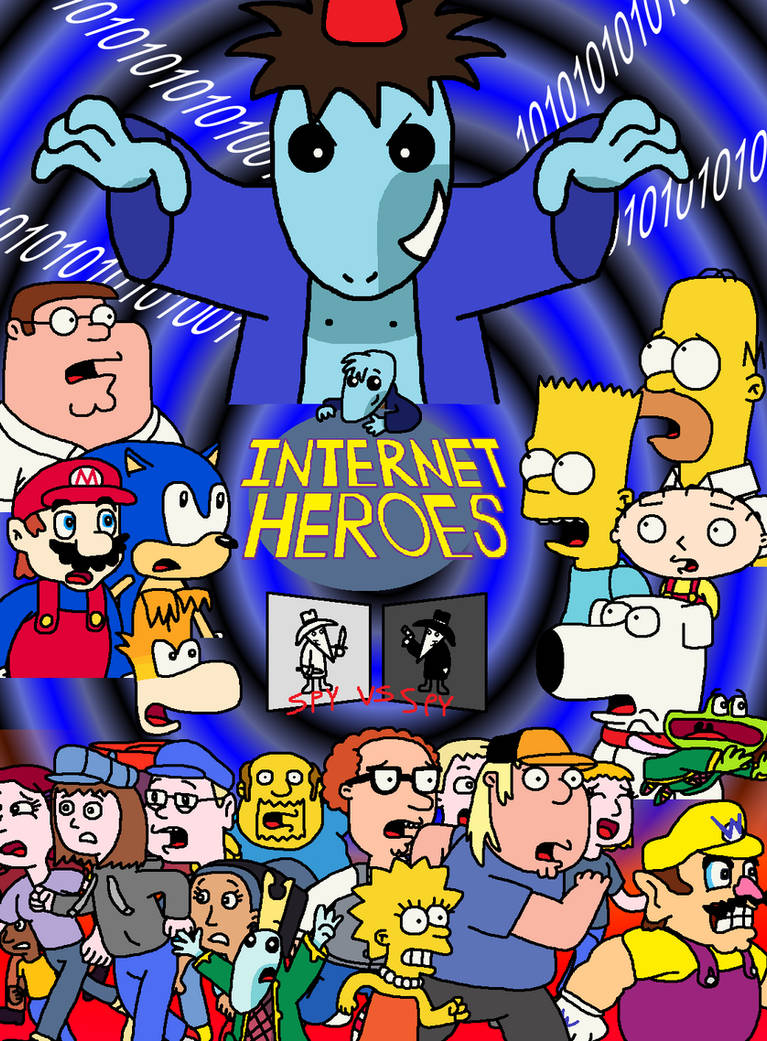 Internet Regular Show Internet Heroes Comic Cover by MSlash67-Production on DeviantArt