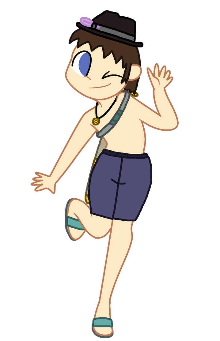Mighty Slash Pose (Shorts Outfit) by MSlash67-Production on DeviantArt