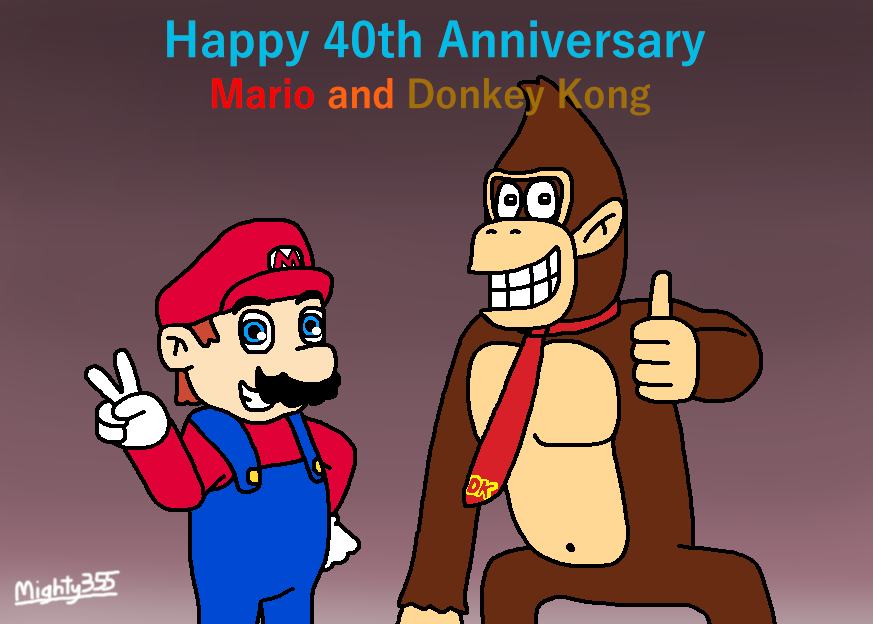 Donkey Kong celebrates its 40th anniversary today