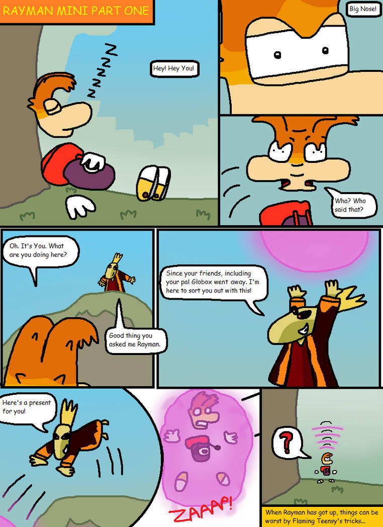 Rayman Comic Short 13 Page 1 By Mslash67 Production On Deviantart Rayman Comic Short 13 Page 1 By Mslash67 Production On Deviantart