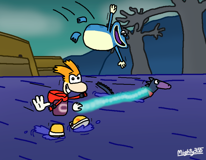 Rayman - The Evil Three by Turquoisephoenix on DeviantArt