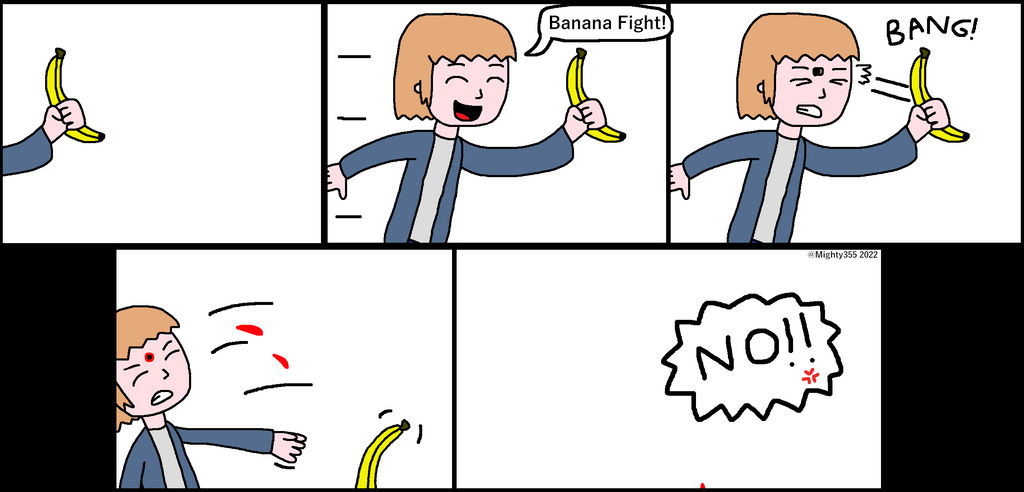 Banana Fight by MSlash67-Production on DeviantArt