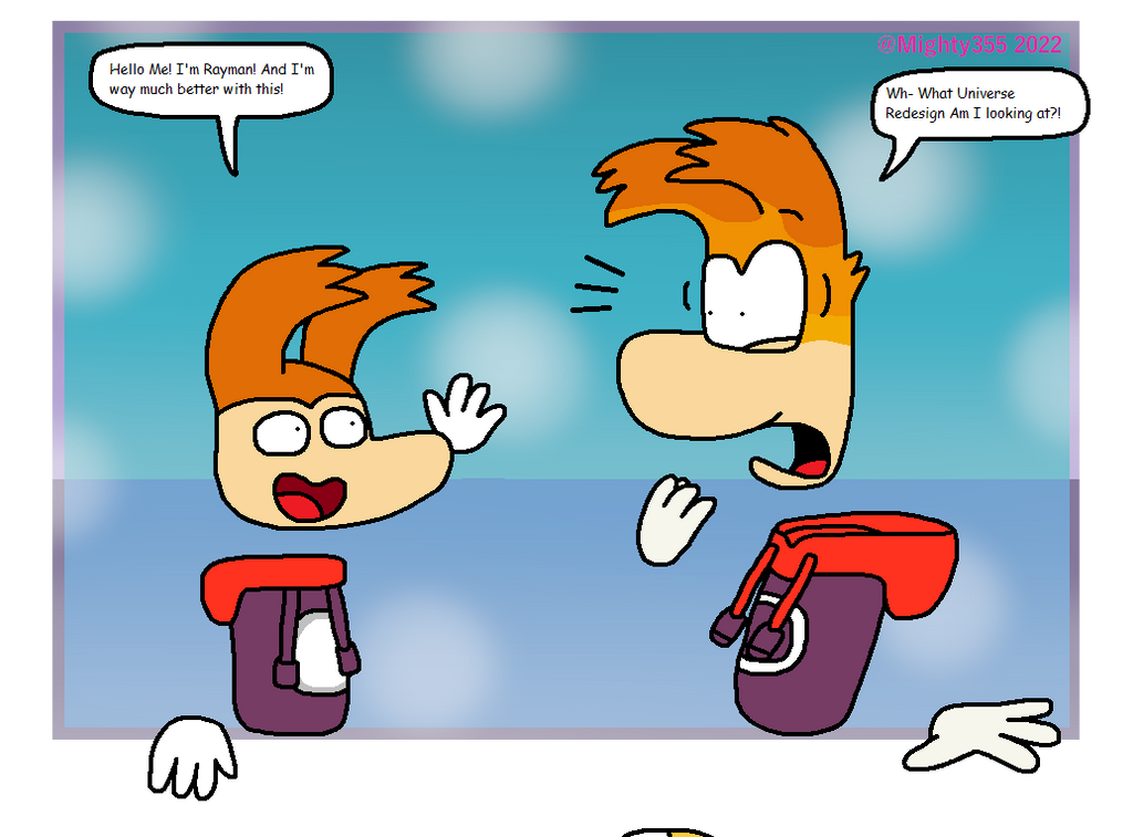 Rayman Meets Rayman by MSlash67-Production on DeviantArt