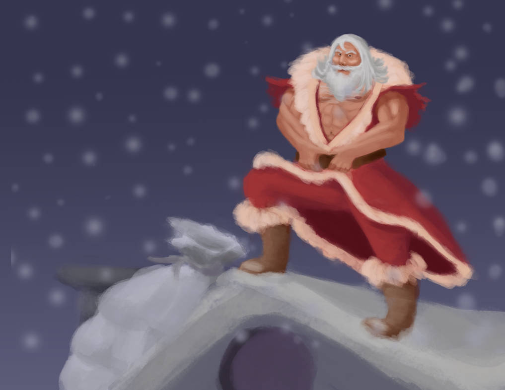 Mega Santa by PrismaAzabache on DeviantArt