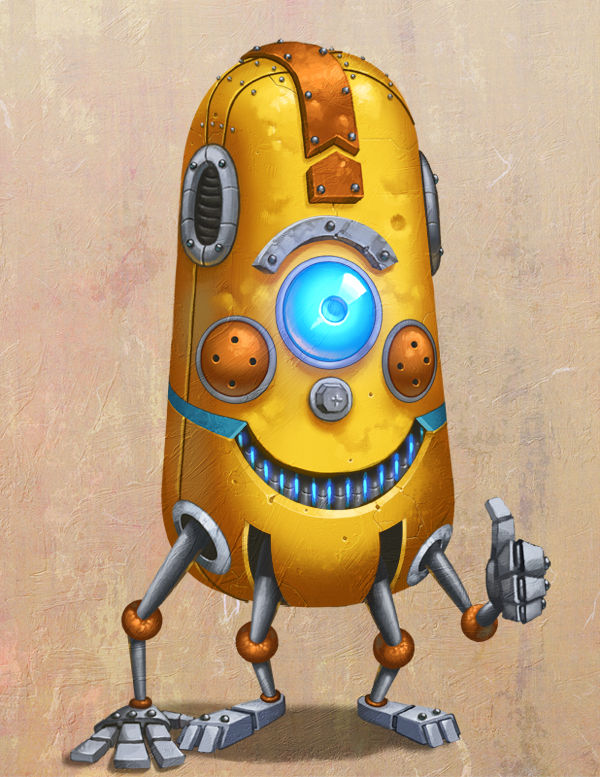 Bro-bot 2 by b-nine on DeviantArt