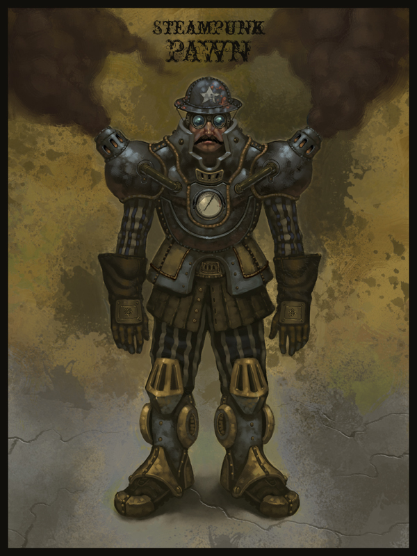Steampunk --Pawn-- by b-nine