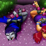 Raven and Starfire 1