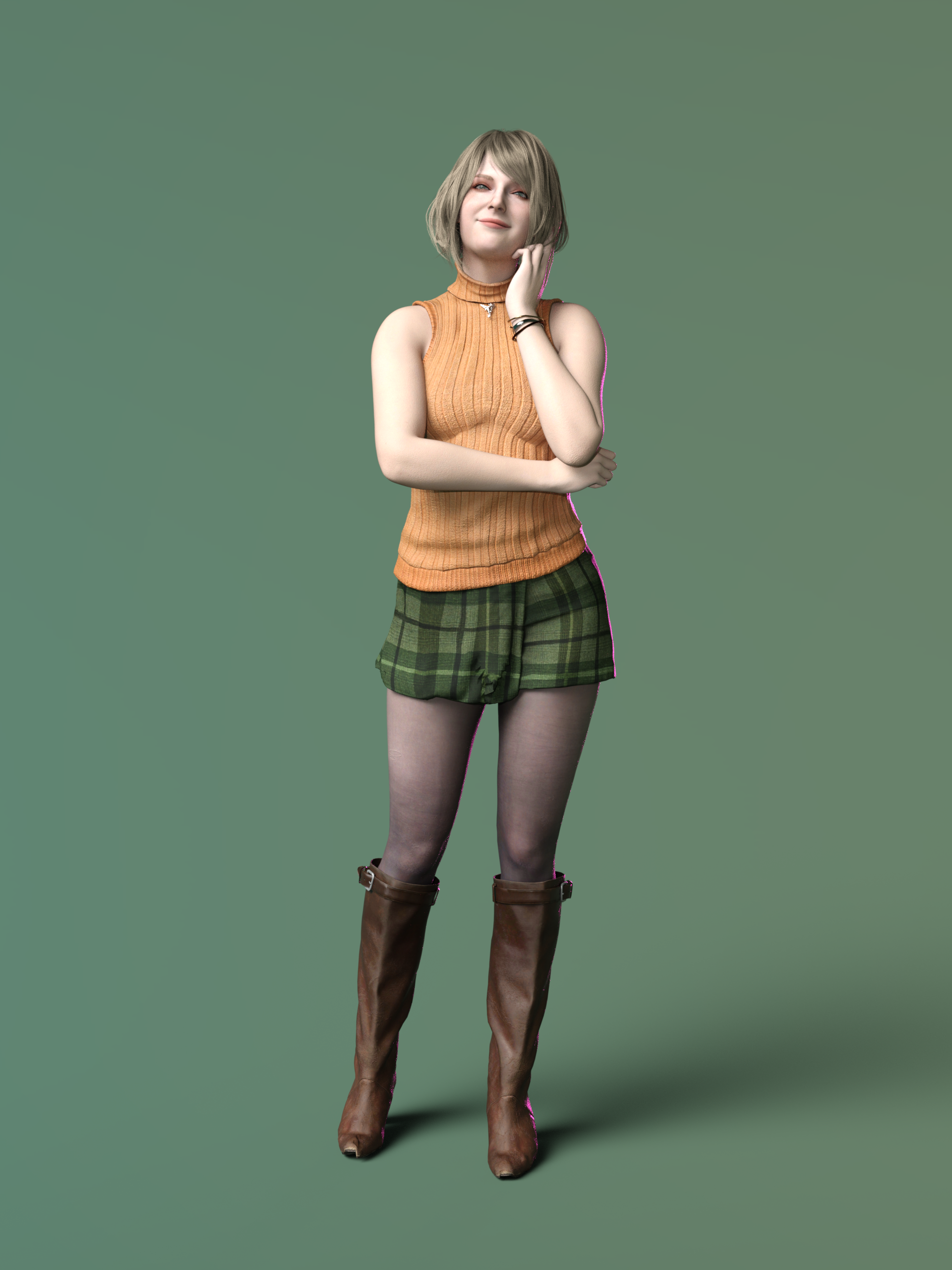 RE4 Remake - Ashley Graham by Crazy31139 on DeviantArt