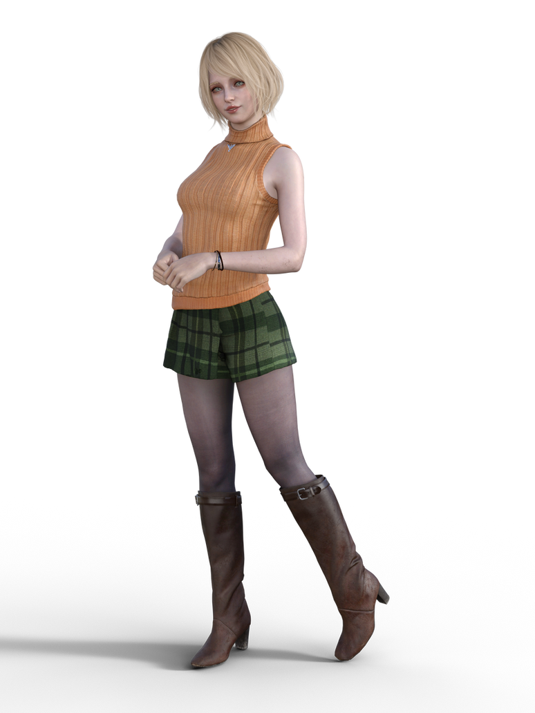 Ashley Graham (RE4R) by zeneox on DeviantArt