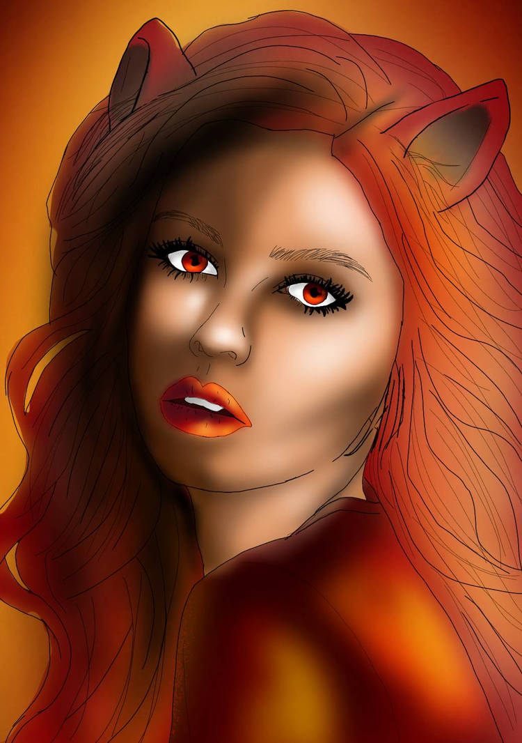 Human vulpix by roleplaywrites on DeviantArt