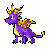 Standing Spyro Icon by SpyroSparx on DeviantArt