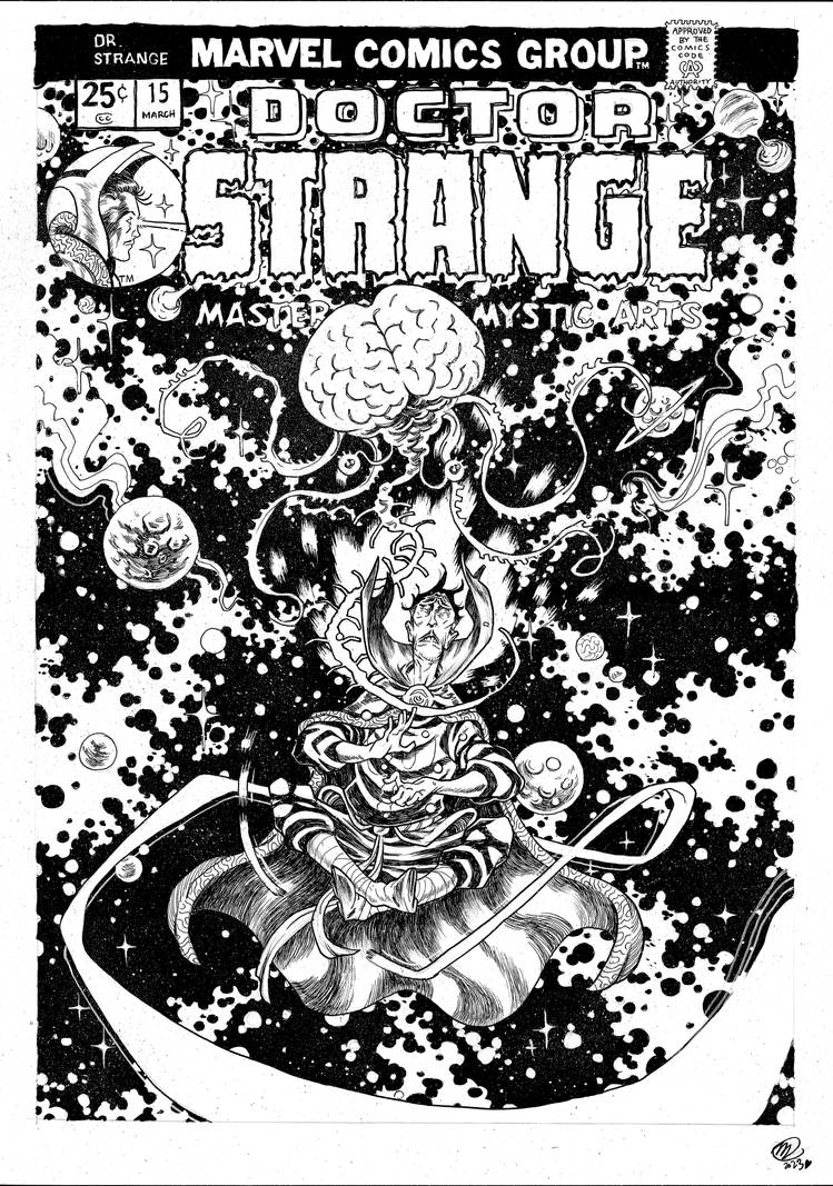 Dr Strange imaginary cover by marklaszlo666 on DeviantArt
