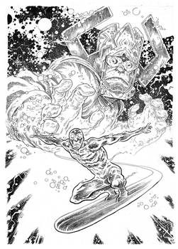 Silver Surfer and his old pal