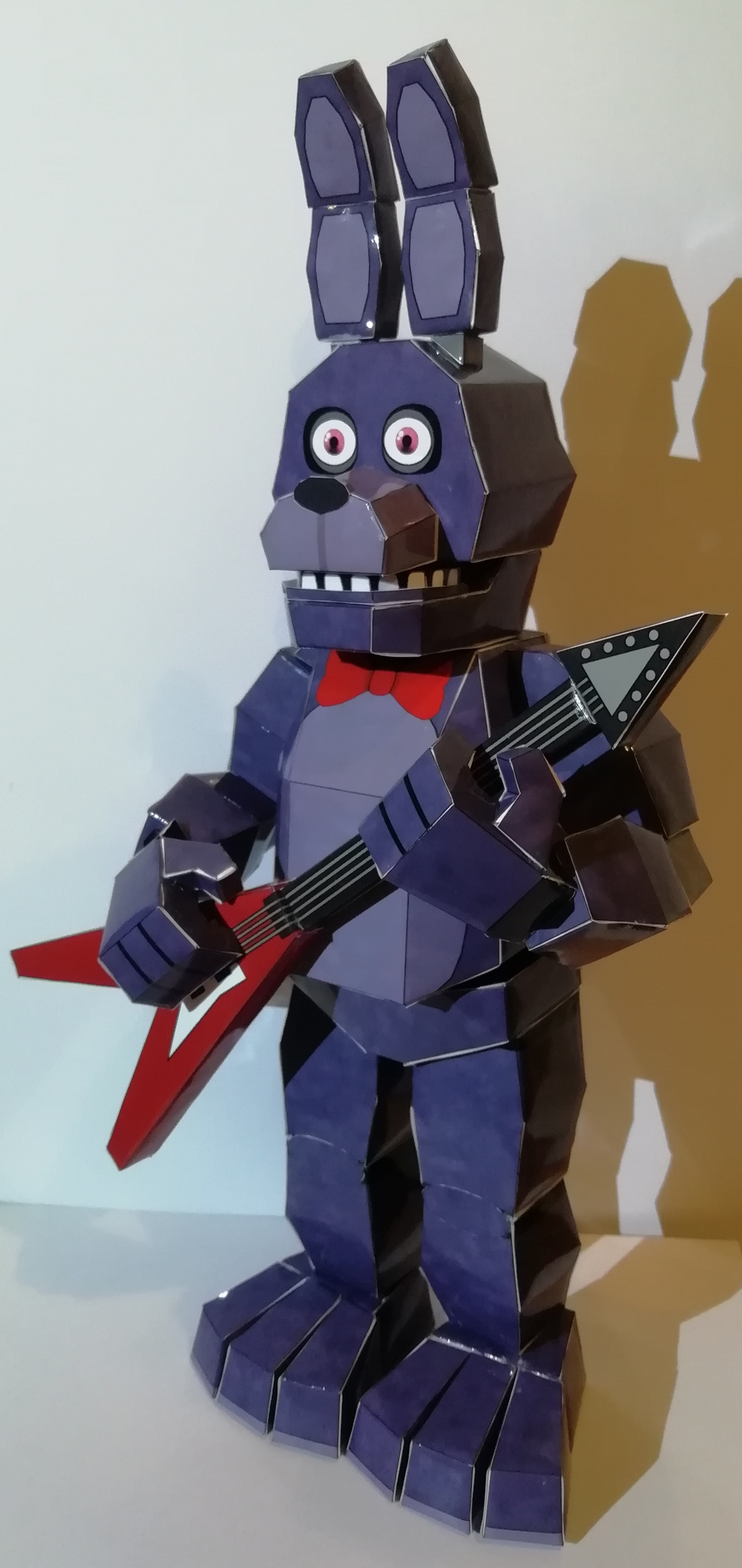 Withered bonnie plush papercraft by Helpysfunpaper on DeviantArt