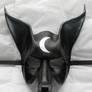 Anubis-style leather mask.