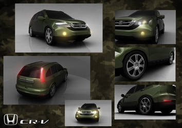 Honda CRV render