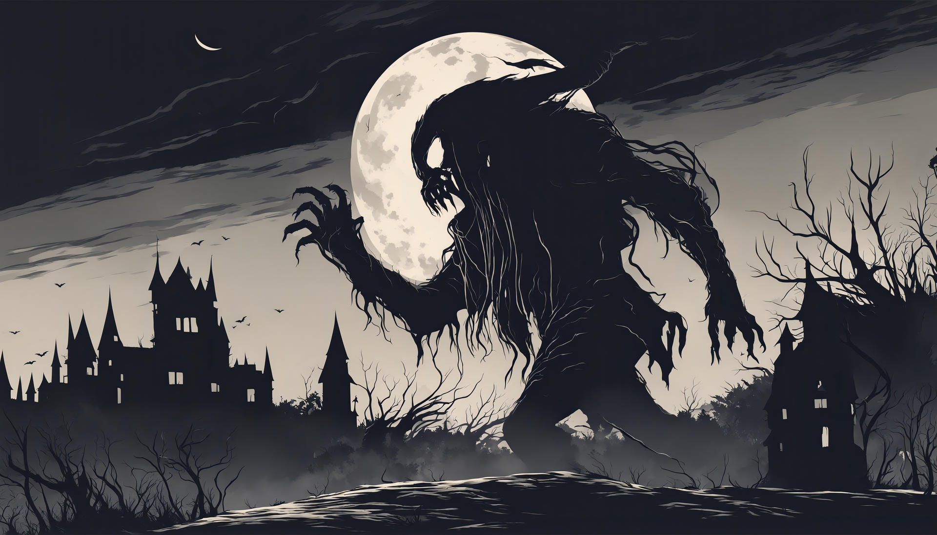 Flashlight Shadow Monster Shadow Monster by morrigangod on DeviantArt