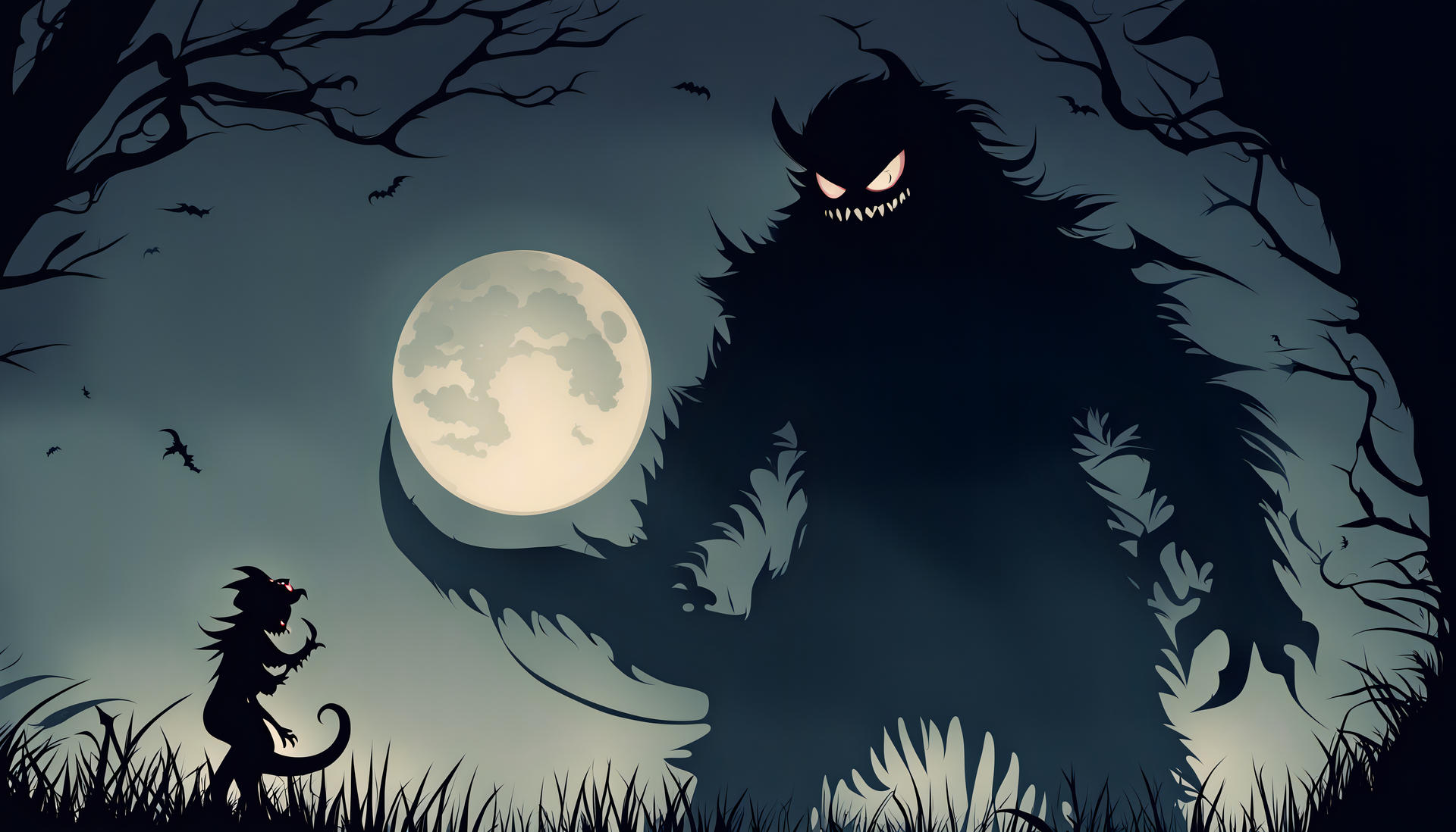 Flashlight Shadow Monster Shadow Monster 4 by morrigangod on DeviantArt