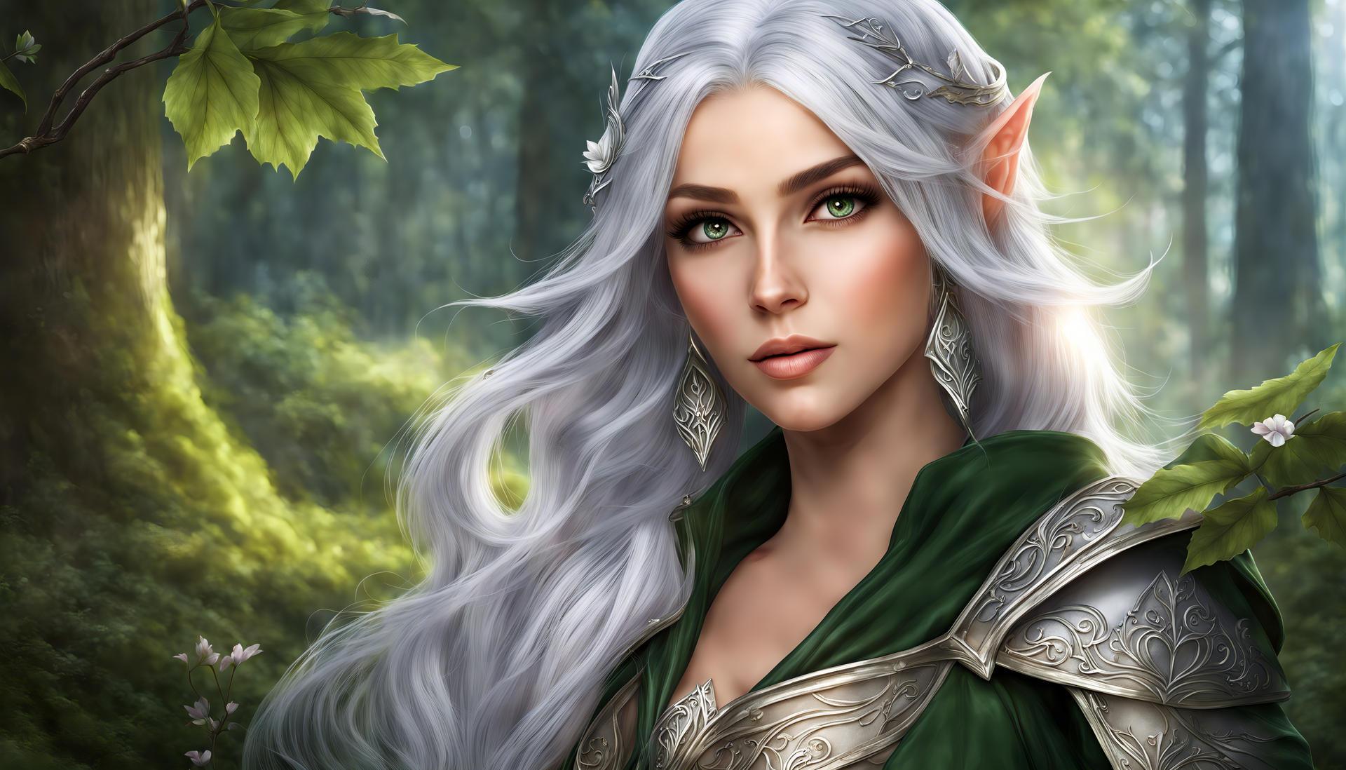Silver Elf Silver Haired Elf 8 by morrigangod on DeviantArt