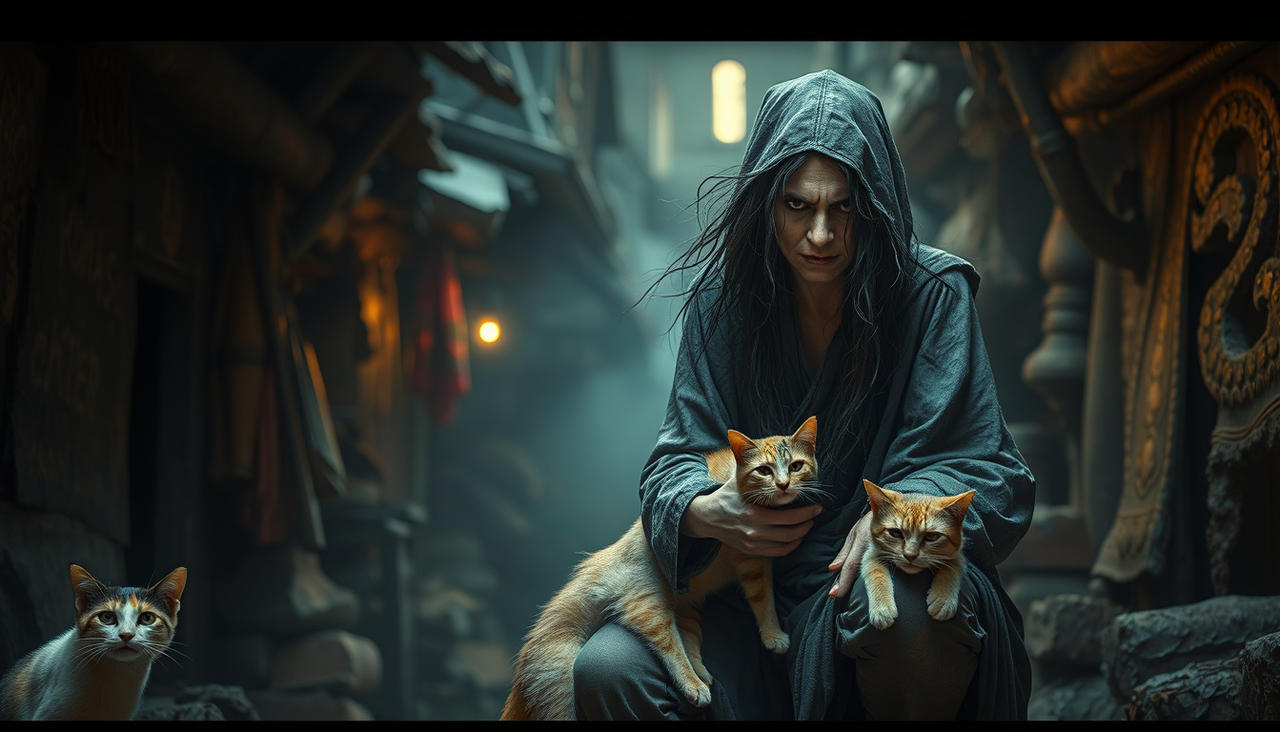 Crazy Cat Lady by morrigangod on DeviantArt