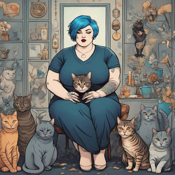 cat lady 