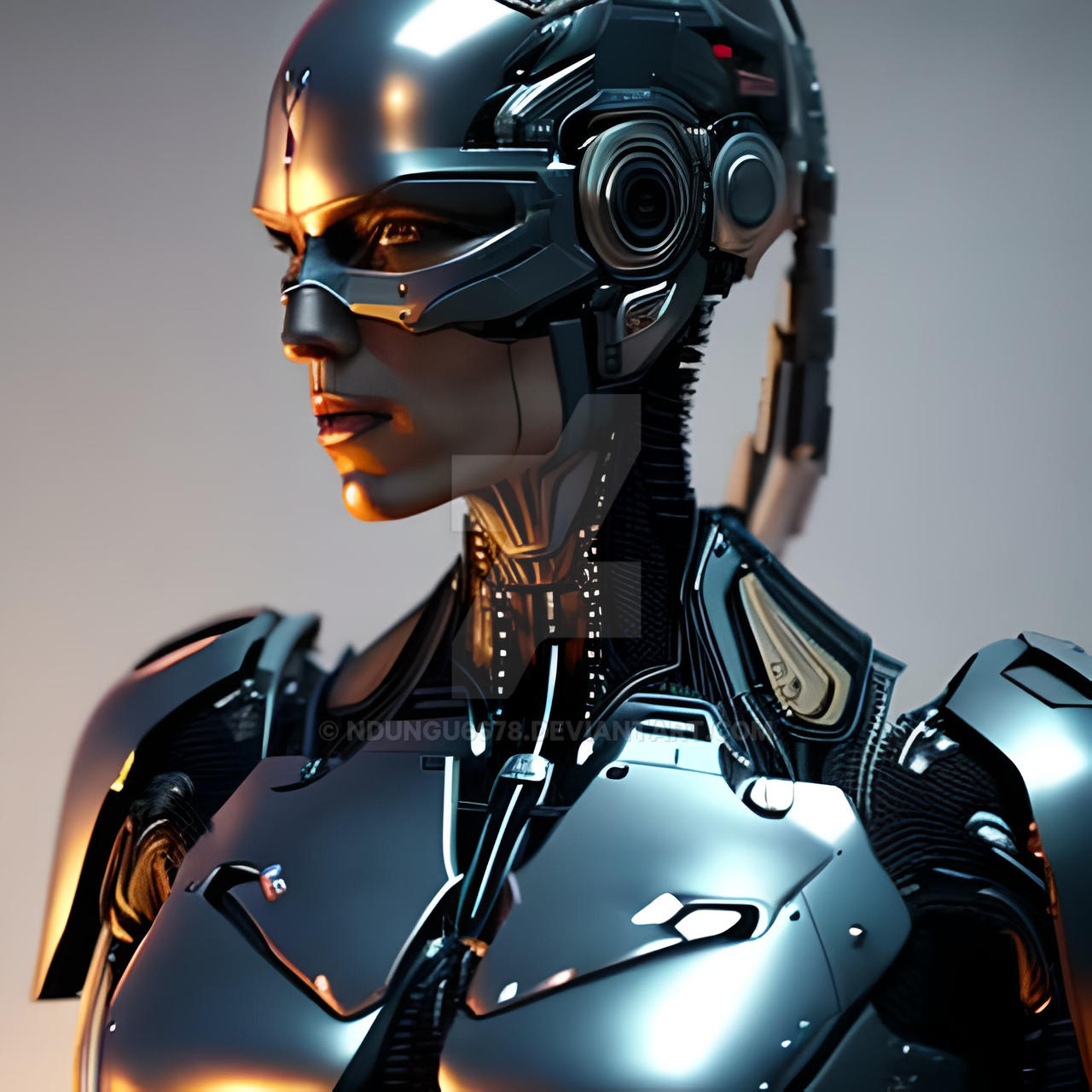 Cyborg Prototype HelioX Labs' AI Female Cyborg (Gen 3)-Prototype13 by ndungu6678 on ...
