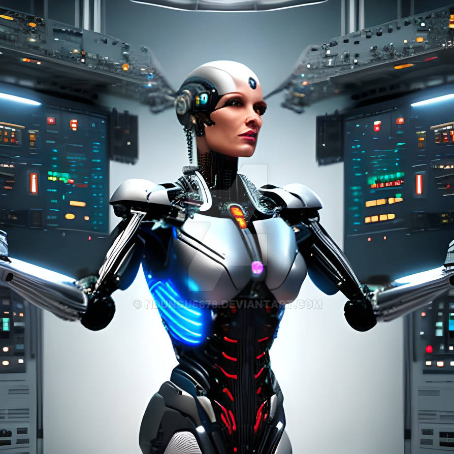 Cyborg Prototype HelioX Labs' AI Female Cyborg (Gen 3)-Prototype15 by ndungu6678 on ...