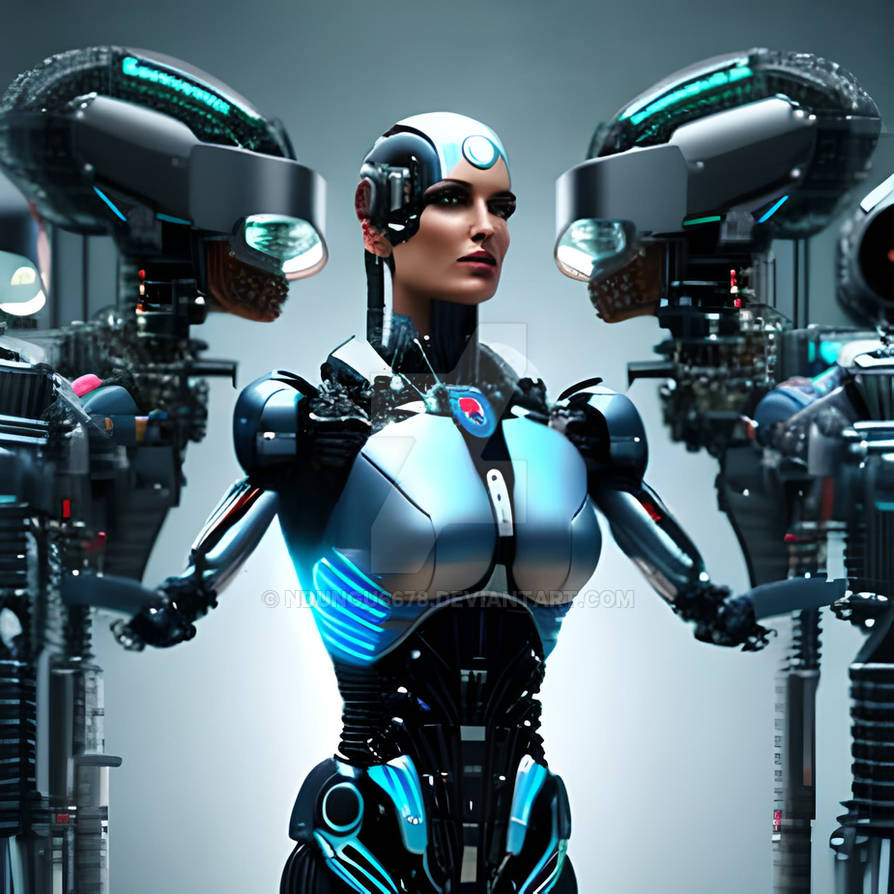 Cyborg Prototype HelioX Labs' AI Female Cyborg (Gen 3)-Prototype17 by ndungu6678 on ...