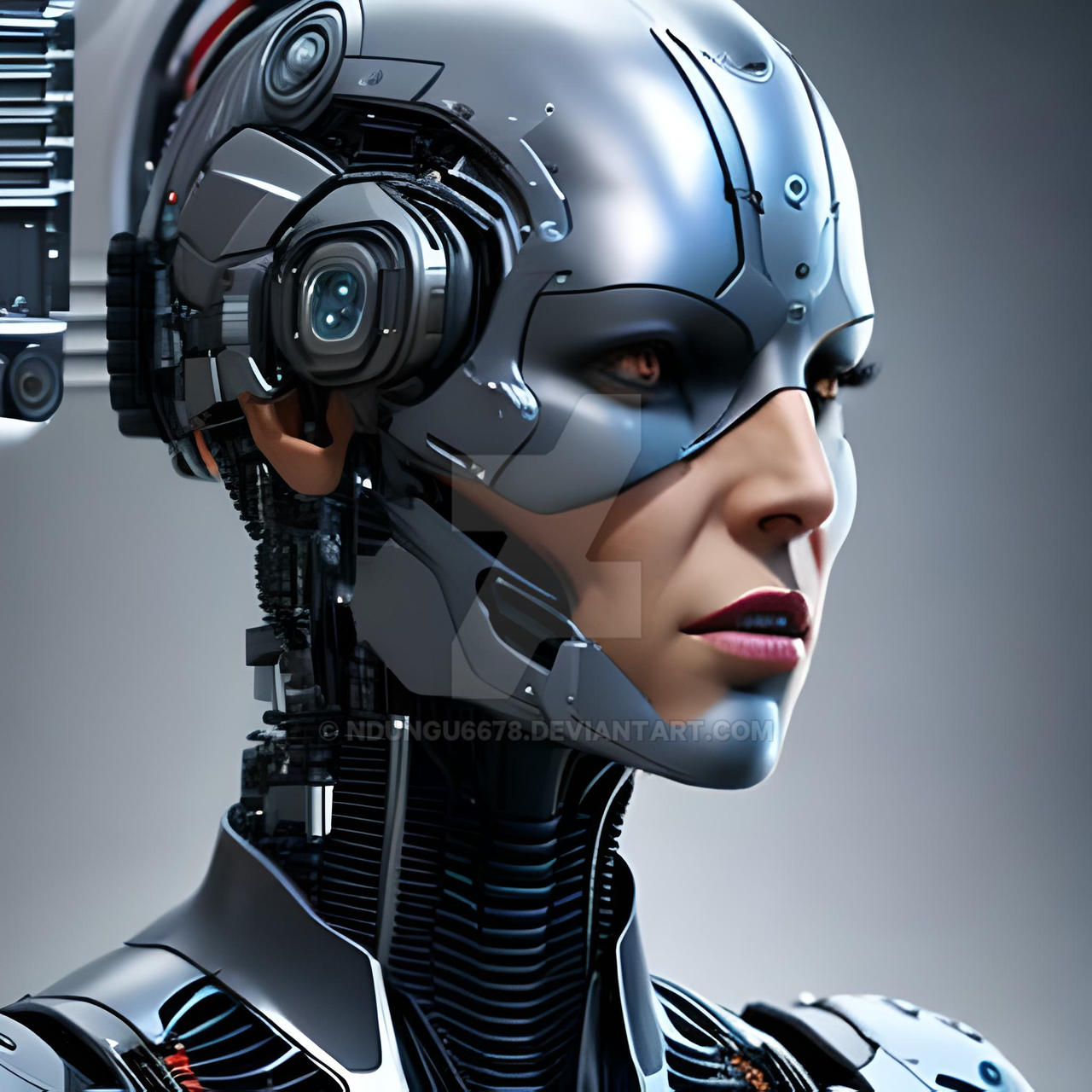 Cyborg Prototype HelioX Labs' AI Female Cyborg (Gen 3)-Prototype20 by ndungu6678 on ...