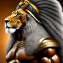 Mythical Egyptian God Maahes-God of War34