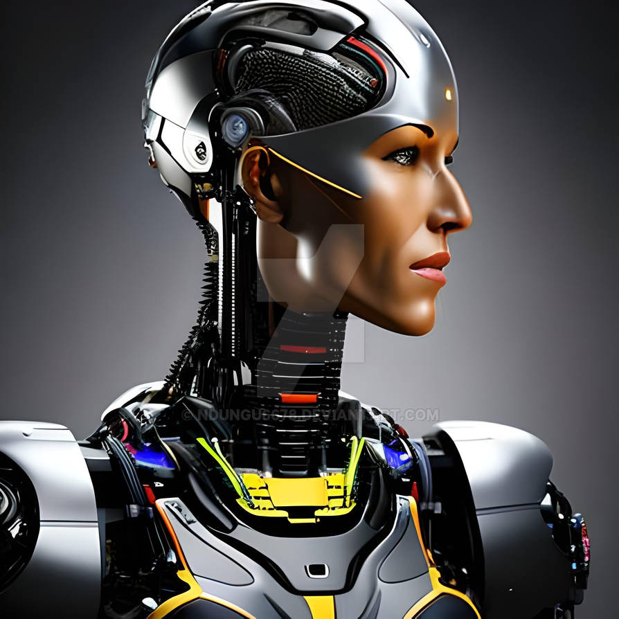Cyborg Prototype HelioX Lab's AI Female Cyborg (Gen 4.1)Prototype4 by ndungu6678 on ...