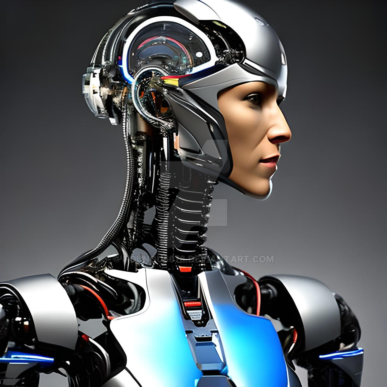 Cyborg Prototype HelioX Lab's AI Female Cyborg (Gen 4.1)Prototype23 by ndungu6678 on ...