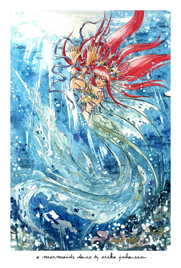 A mermaids dance