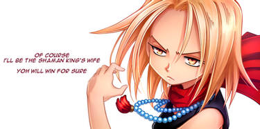 Shaman King's wife