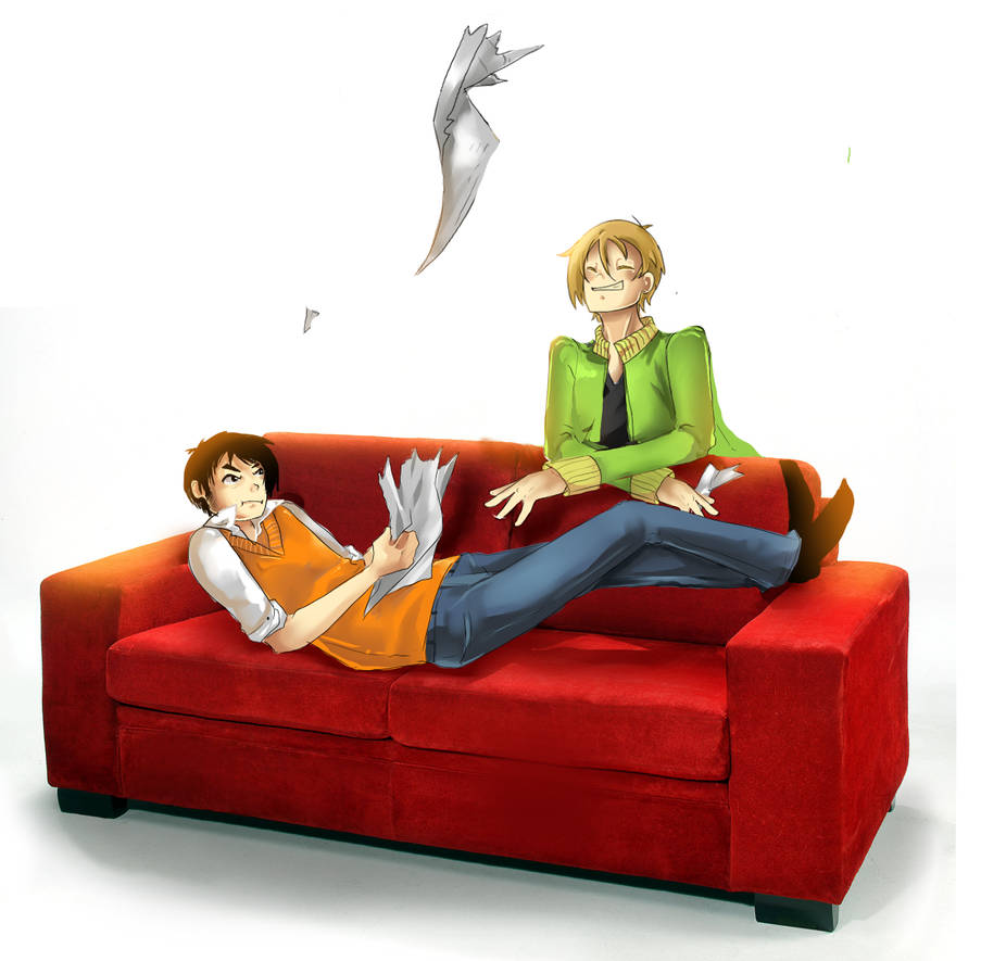 Sofa Hog by Retro-Riot on DeviantArt