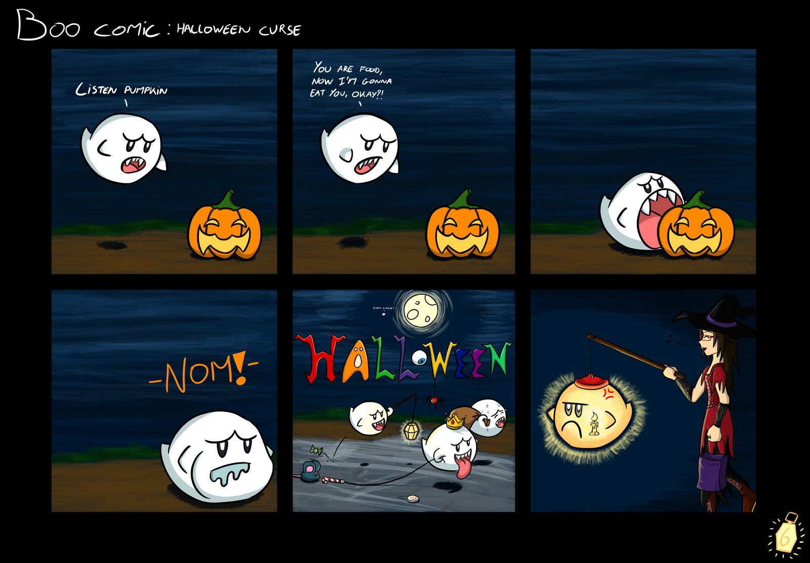 Boo Comic 6 revamp