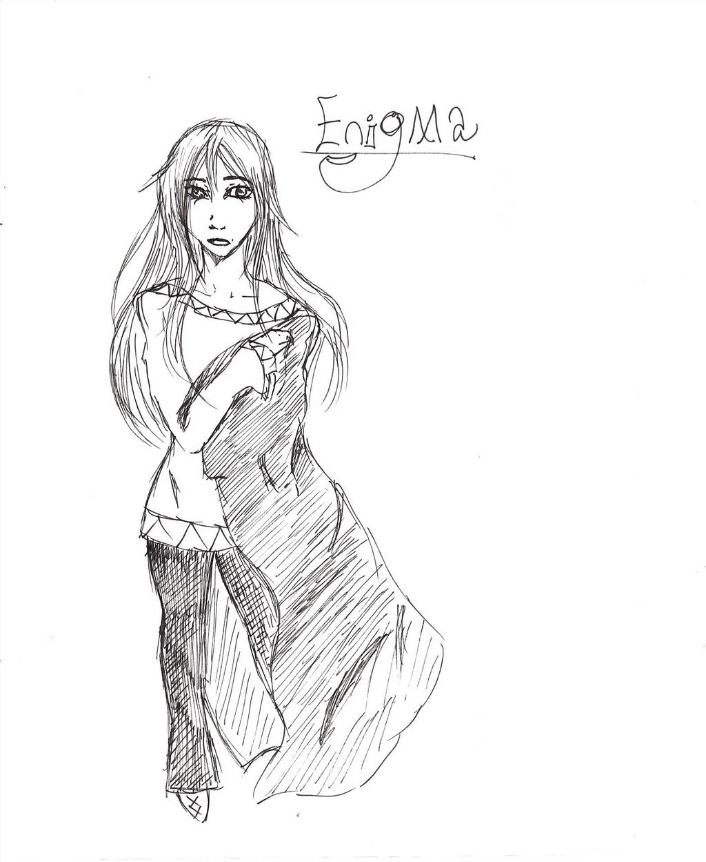 Enigma Character Design by RedArticWolf on DeviantArt