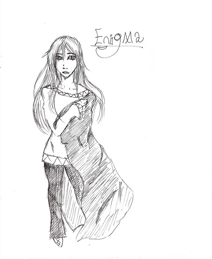 Enigma Character Design by RedArticWolf on DeviantArt